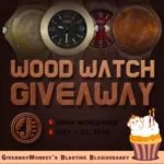 wood watch giveaway