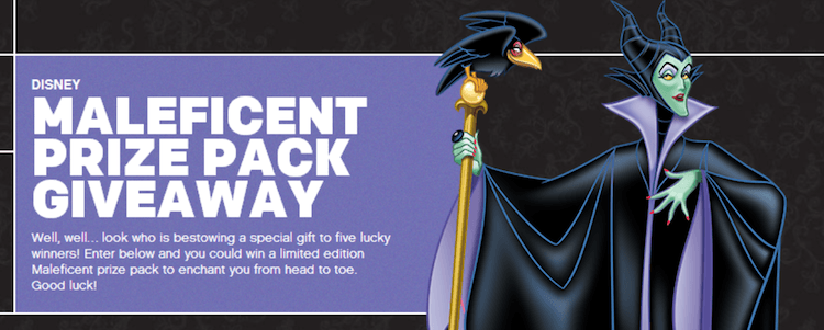 maleficent giveaway image