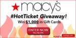 macy's hot ticket giveaway image