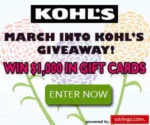 kohl's giveaway image