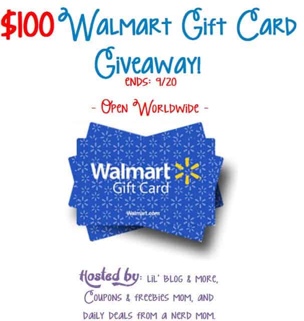 Walmart Gift Card Giveaway